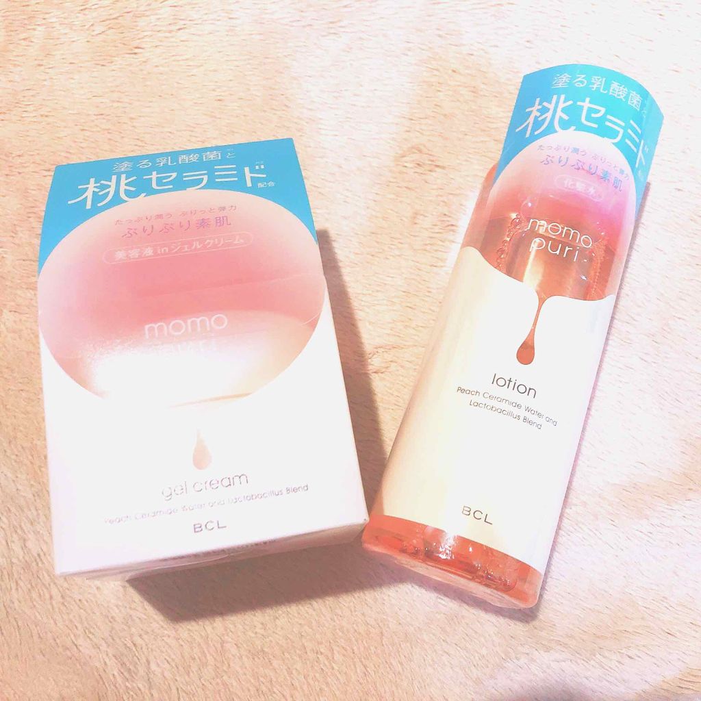 潤いジェルクリーム/ももぷり/オールインワン化粧品を使ったクチコミ（1枚目）