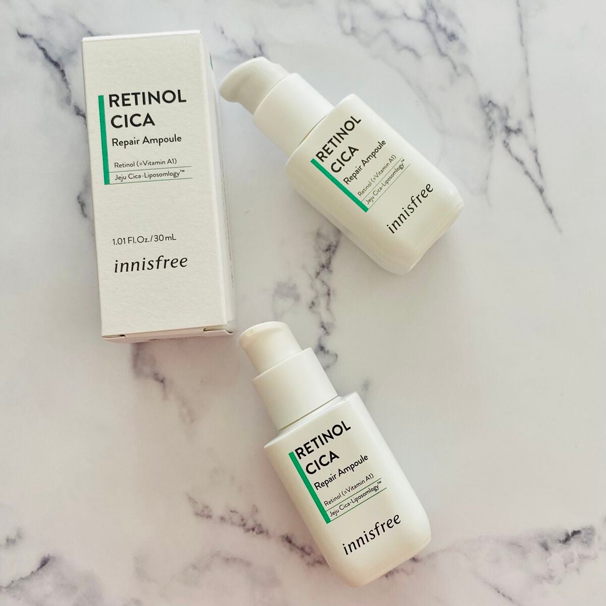 レチノール シカ リペア セラム/innisfree/美容液を使ったクチコミ(4枚目)