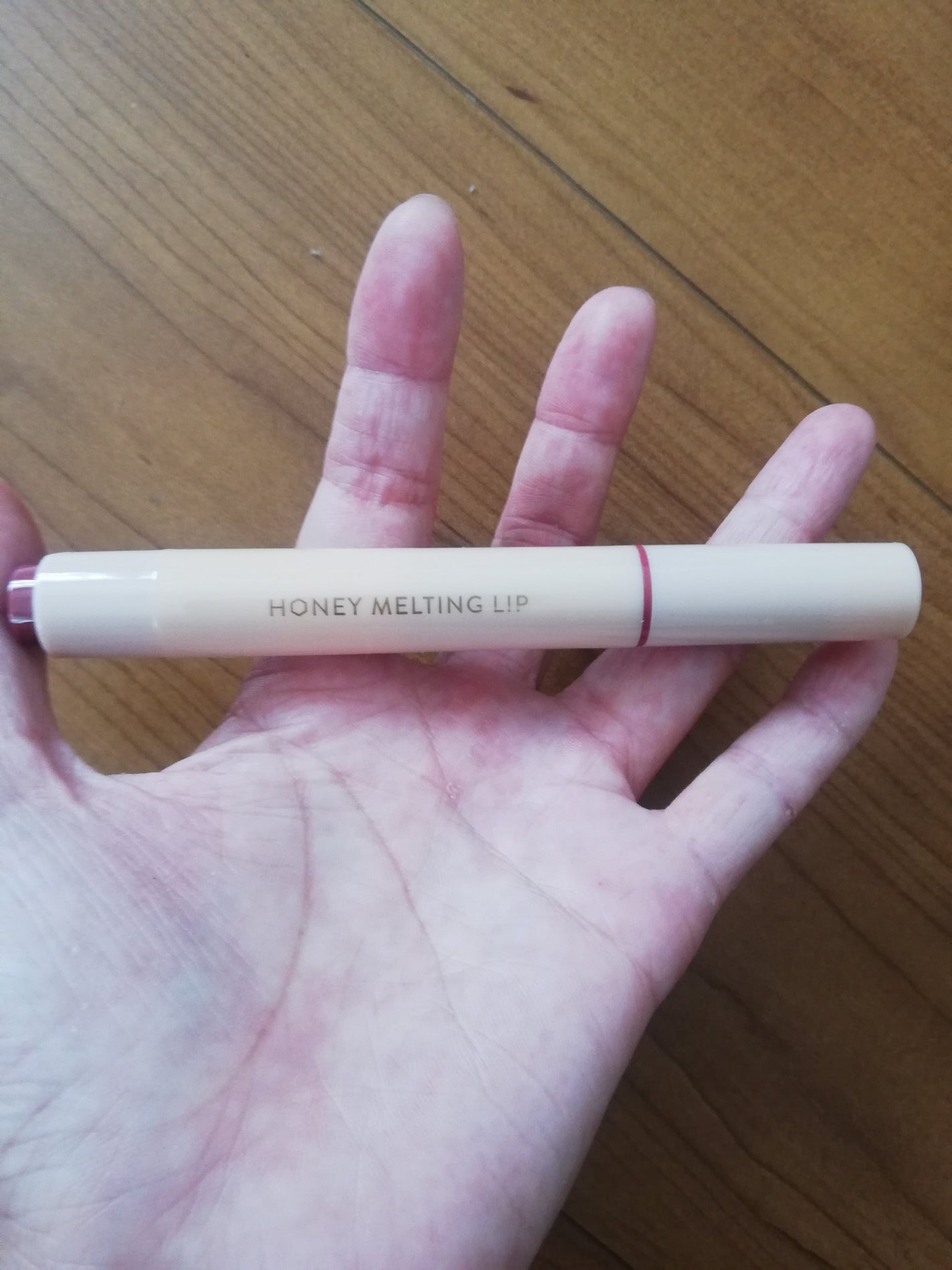 ハニーメルティングリップ/ネイチャーリパブリック/口紅を使ったクチコミ(1枚目)