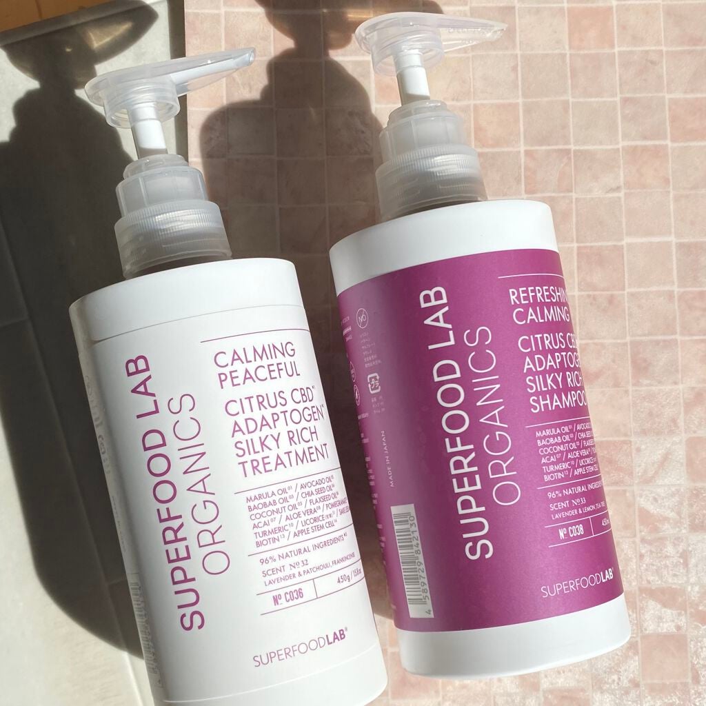 スーパーフードラボ オーガニックス シルキーリッチ シャンプー&トリートメント/SUPERFOOD LAB/市販シャンプーを使ったクチコミ(1枚目)