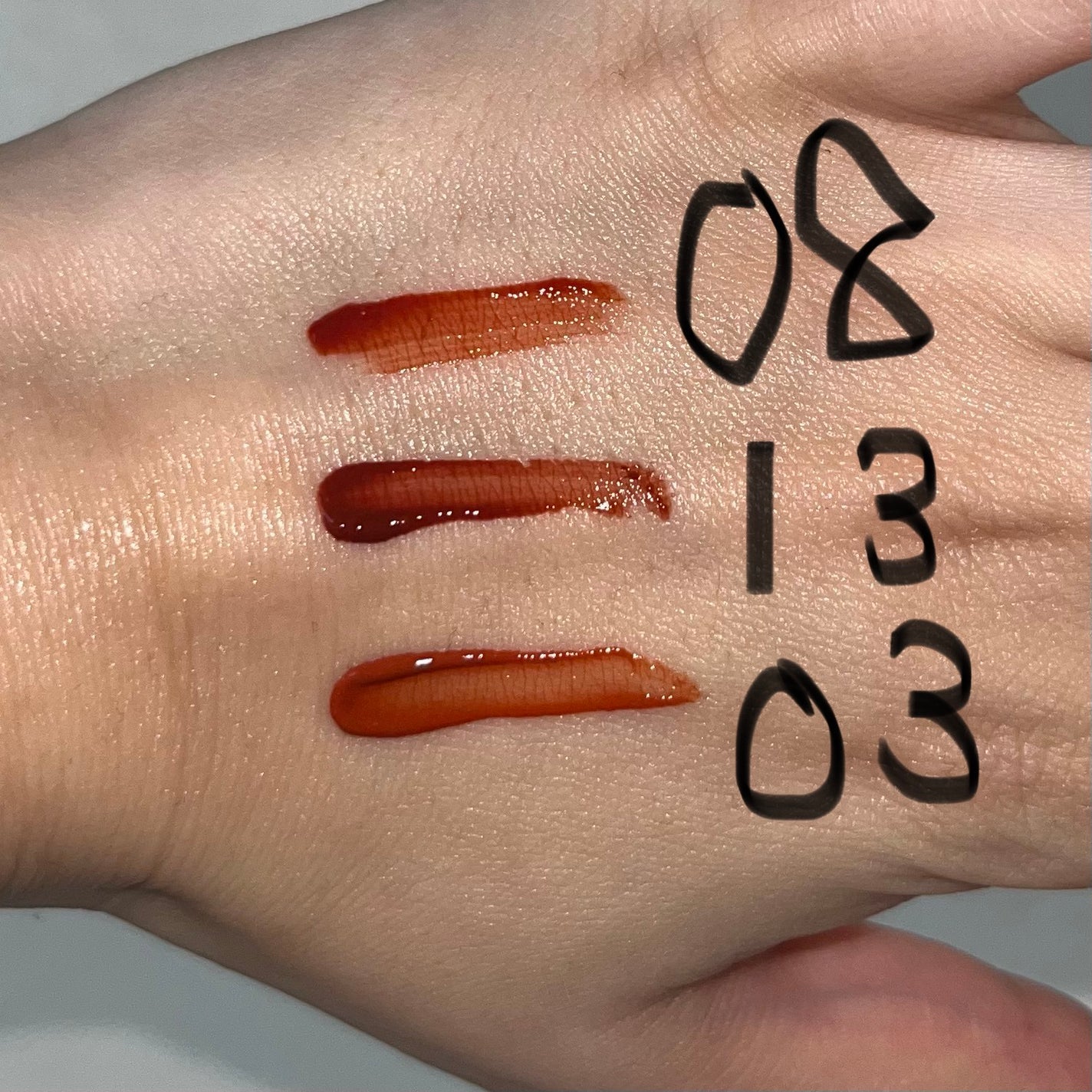 ジューシーラスティングティント/rom&nd/リップティントを使ったクチコミ(3枚目)