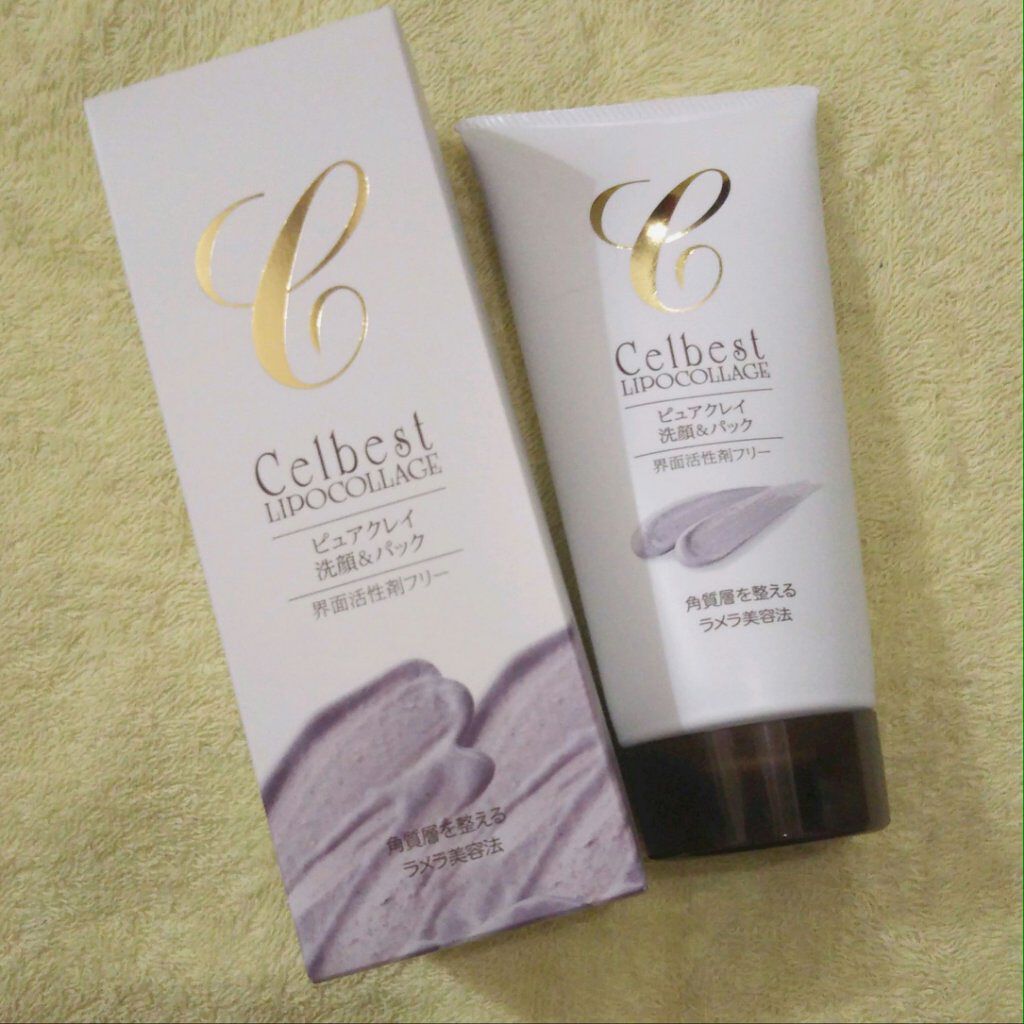 ピュアクレイ 洗顔&パック/セルベスト/洗顔フォームを使ったクチコミ（1枚目）