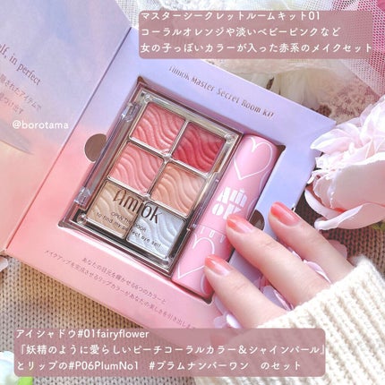 マスターシークレットルームキット/AMIOK/アイシャドウパレットを使ったクチコミ(2枚目)