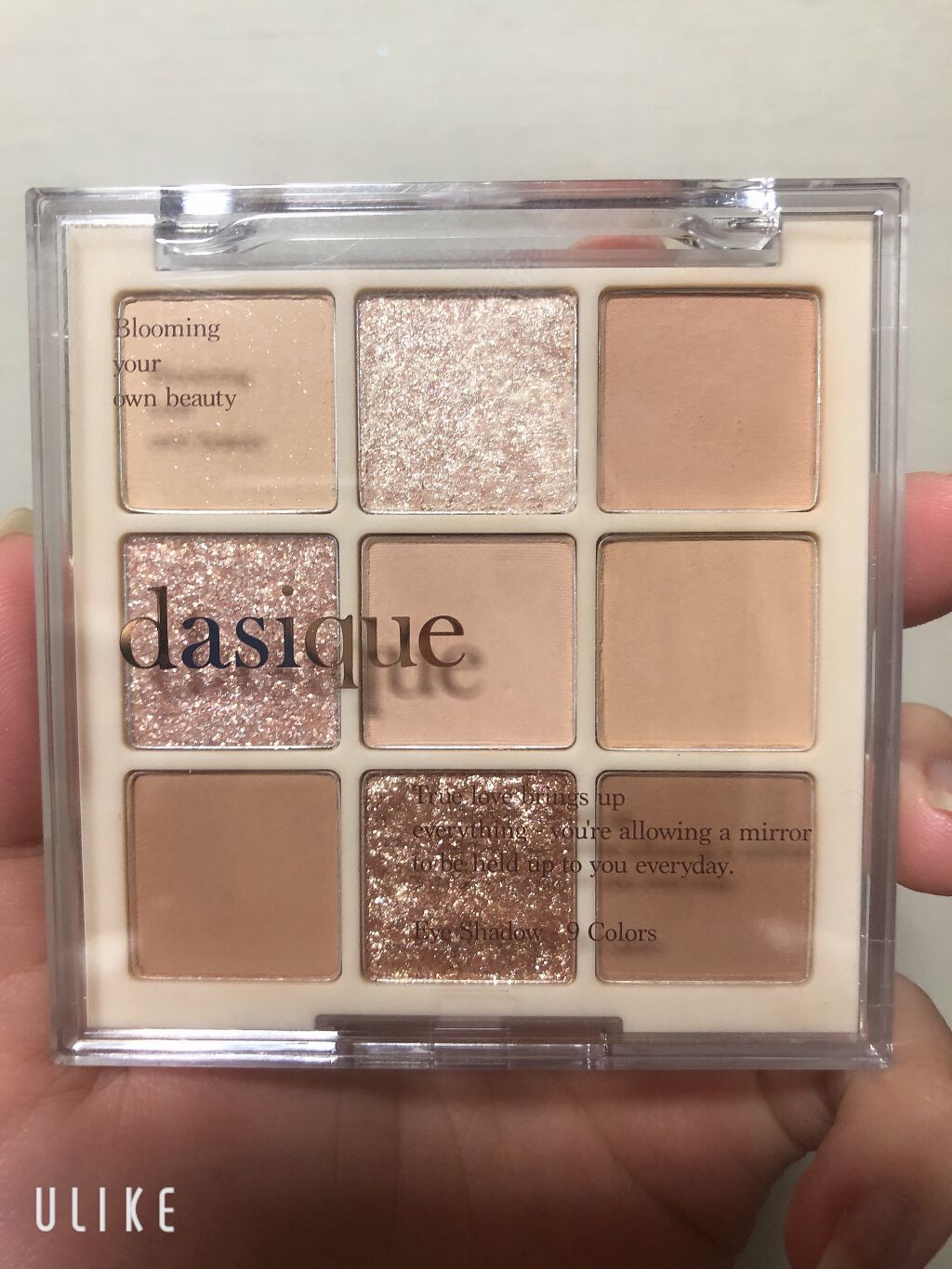 シャドウパレット/dasique/アイシャドウパレットを使ったクチコミ（1枚目）