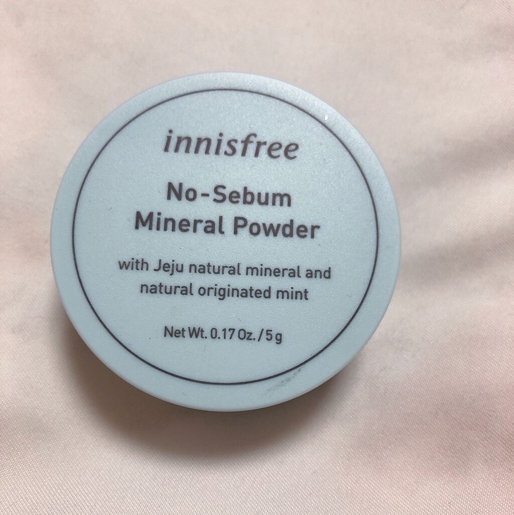 ノーセバム ミネラルパウダー/innisfree/ルースパウダーを使ったクチコミ（1枚目）
