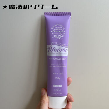 試してみた】脱毛クリーム MOOMO/自然化粧品研究所 | LIPS