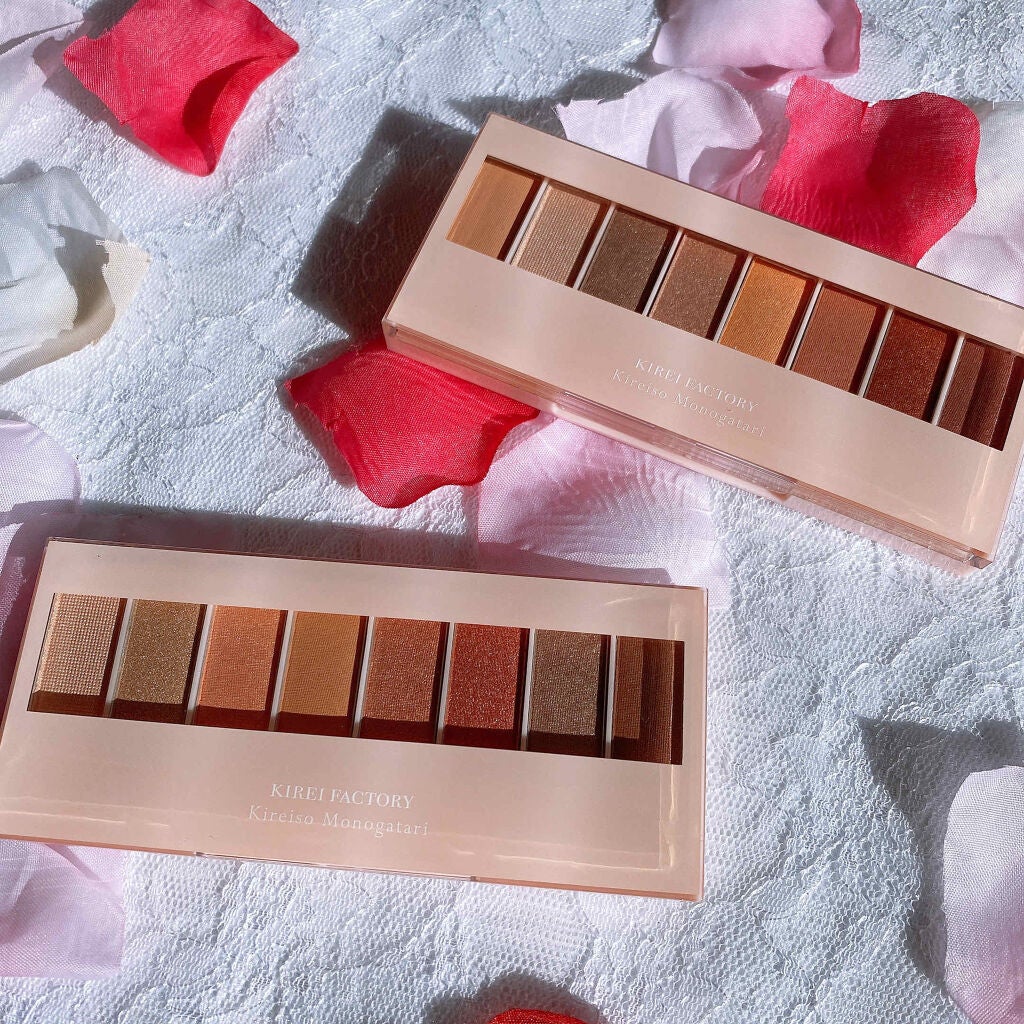 8色アイパレット/KIREI FACTORY/アイシャドウパレットを使ったクチコミ(2枚目)