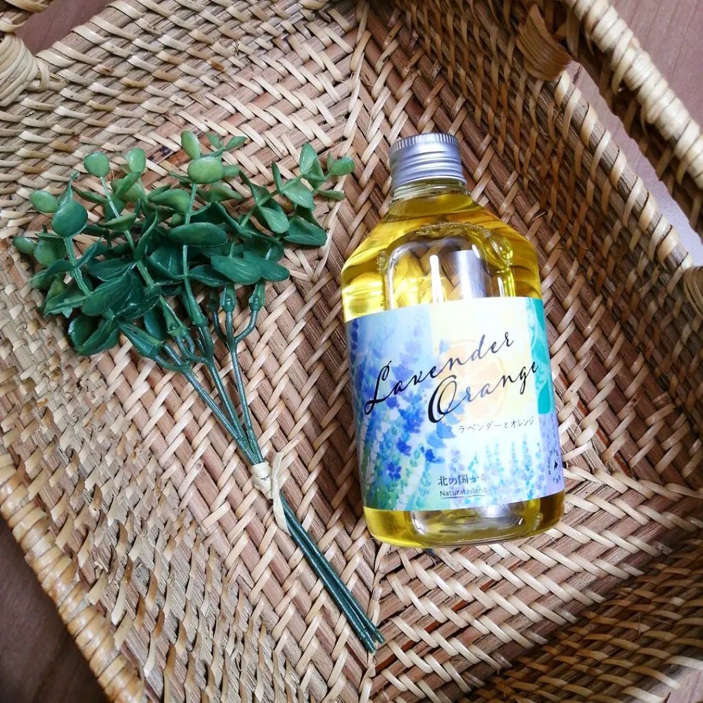 アロマバスエッセンス ラベンダーとオレンジ/ナチュラルアイランド/保湿系入浴剤を使ったクチコミ(1枚目)
