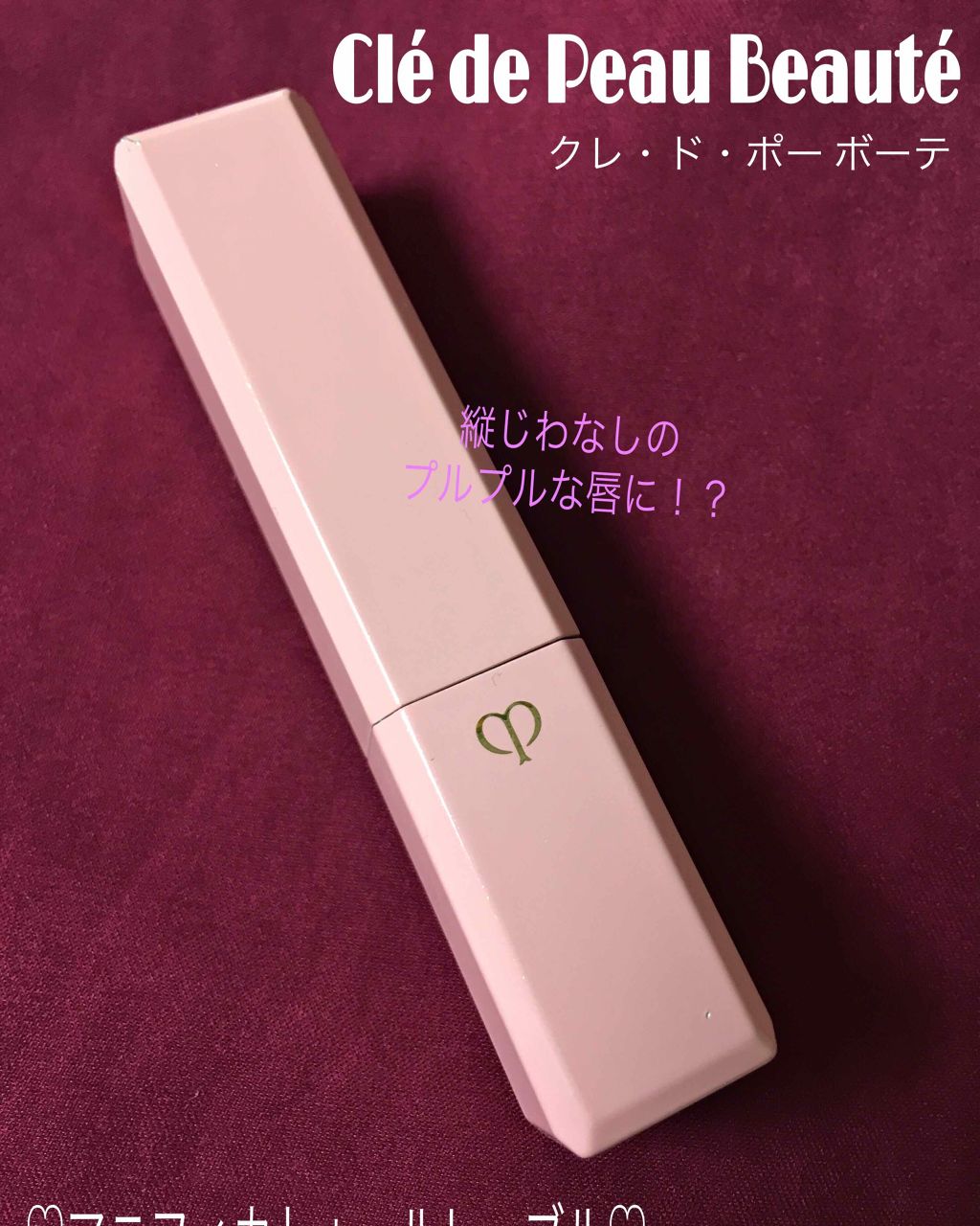マニフィカトゥールレーブル/クレ・ド・ポー ボーテ/リップバームを使ったクチコミ（1枚目）