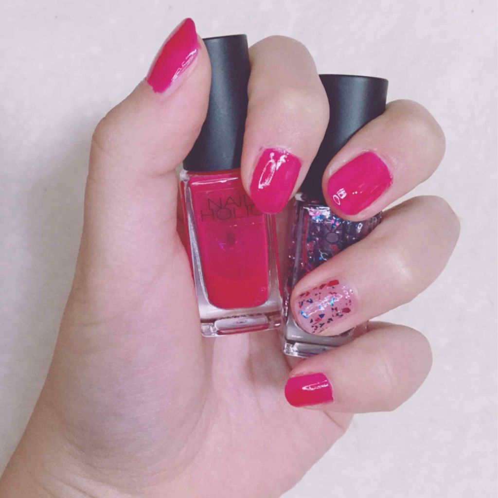 ネイルホリック Vivid color PK801/ネイルホリック/マニキュアを使ったクチコミ（1枚目）