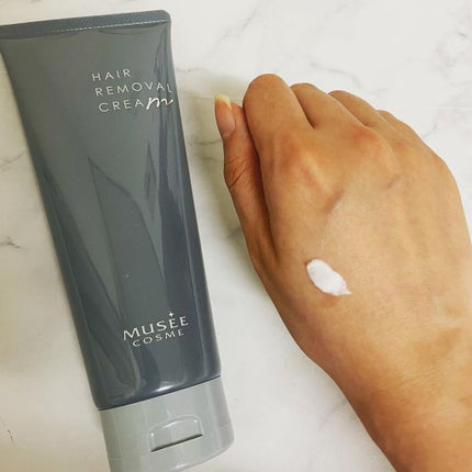 ミュゼコスメ メンズ 薬用ヘアリムーバルクリーム ホワイトシトラスの香り/ミュゼコスメ/除毛クリームを使ったクチコミ(2枚目)