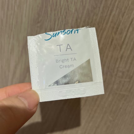 ブライトTAクリーム【医薬部外品】/サンソリット/フェイスクリームを使ったクチコミ(1枚目)