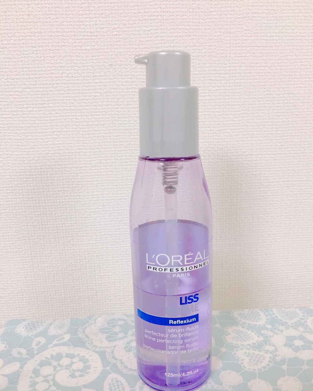 リスアンリミテッドシャイニングオイル/ロレアル プロフェッショナル/ヘアオイルを使ったクチコミ(1枚目)