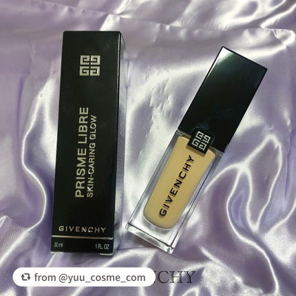 プリズム・リーブル・スキンケアリング・グロウ/GIVENCHY/リキッドファンデーションを使ったクチコミ(1枚目)