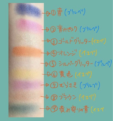 UR GLAM　BLOOMING EYE COLOR PALETTE/U R GLAM/パウダーアイシャドウを使ったクチコミ（3枚目）