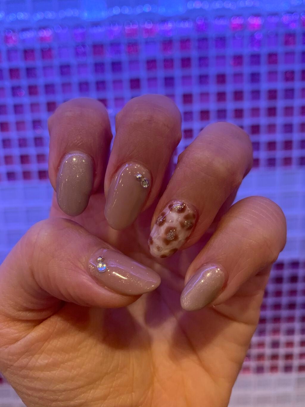 ジェルネイル(ライト対応)/セリア/ジェルネイルを使ったクチコミ(1枚目)