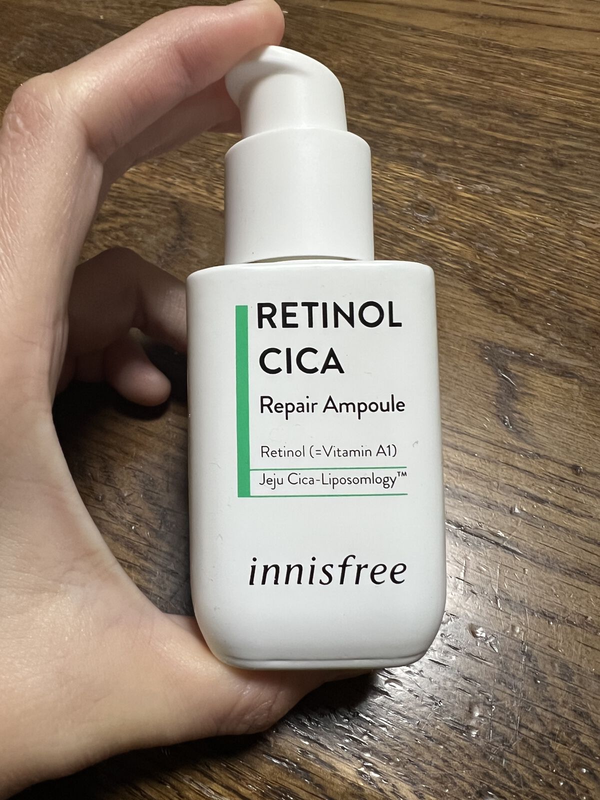 レチノール　シカ　リペア　セラム/innisfree/美容液を使ったクチコミ（1枚目）