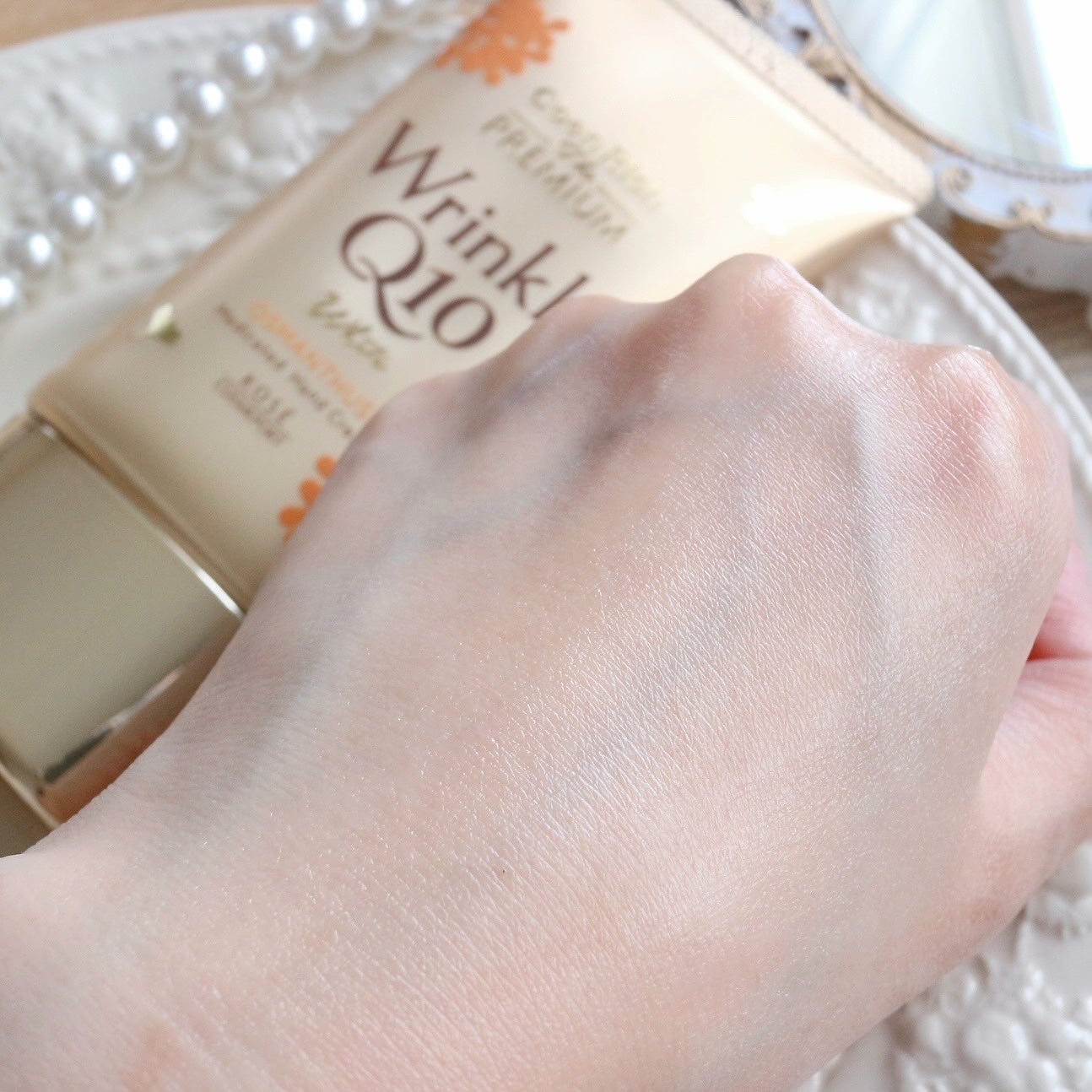 コエンリッチ ザ プレミアム 薬用リンクルホワイト ハンドクリーム 金木犀の香り 【医薬部外品】/コエンリッチQ10/ハンドクリームを使ったクチコミ(8枚目)