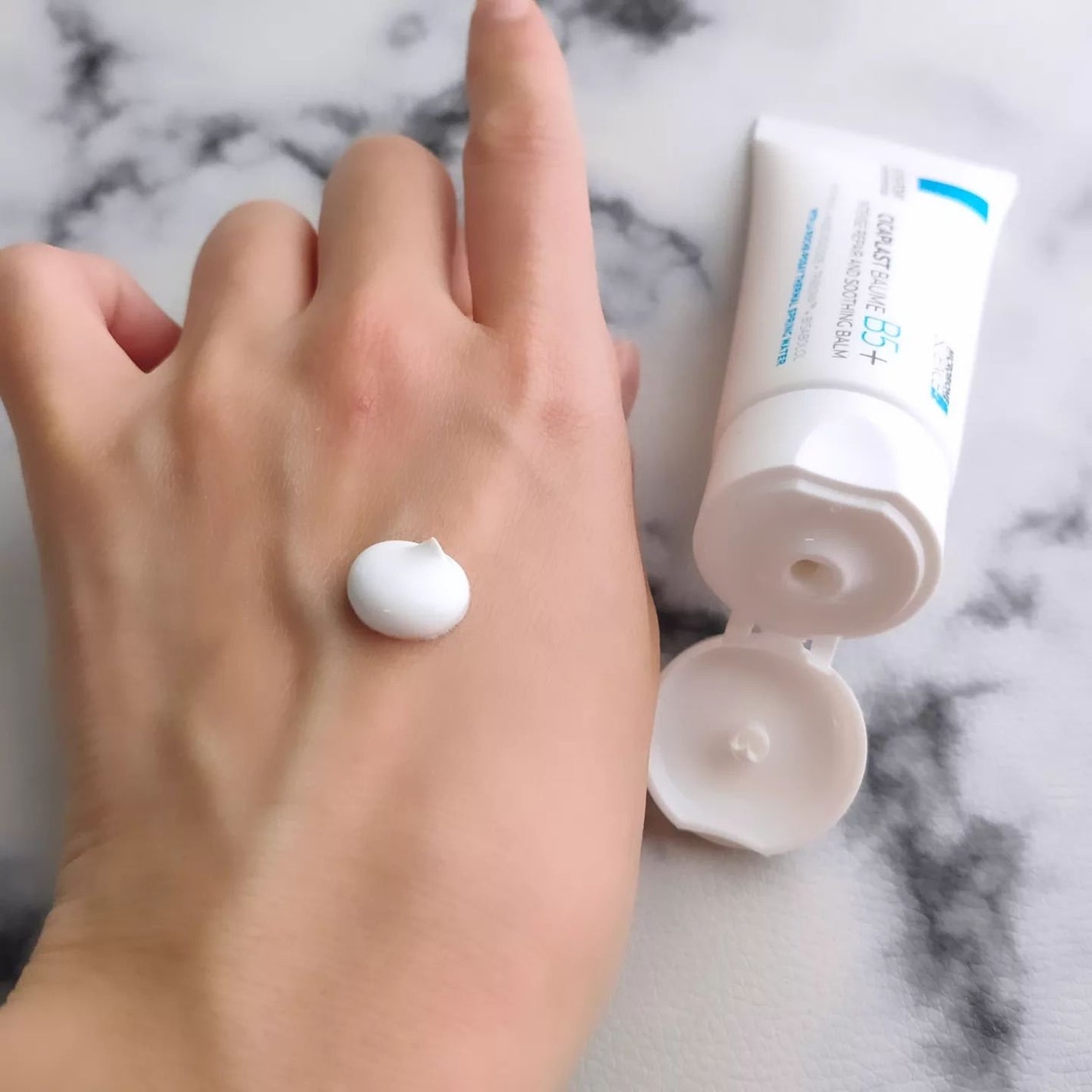 シカプラスト リペアクリーム B5+ /ラ ロッシュ ポゼ/フェイスクリームを使ったクチコミ(4枚目)