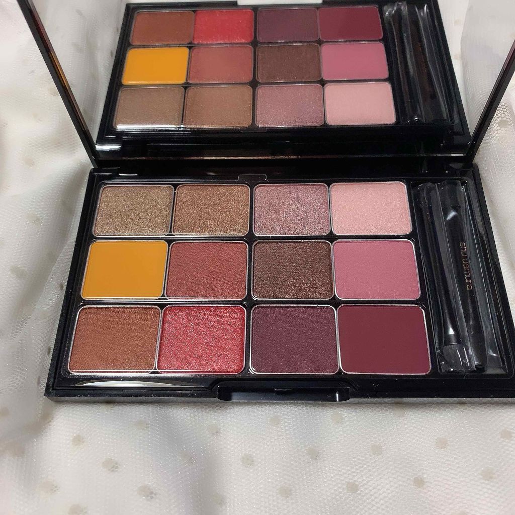 ピカシュウ アイ パレット‐サンダーショック/shu uemura/アイシャドウパレットを使ったクチコミ(3枚目)