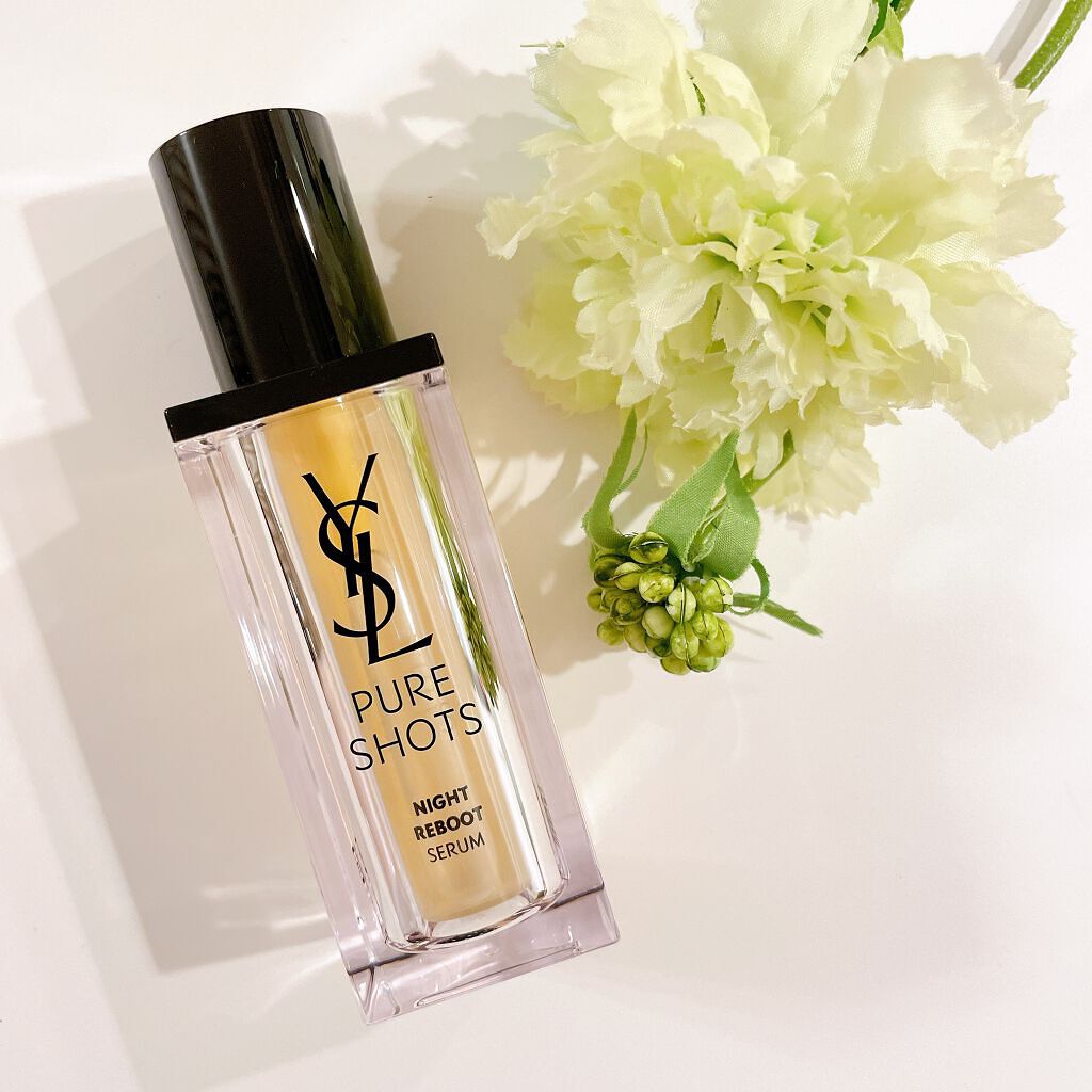 ピュアショット ナイト リチャージセラム/YVES SAINT LAURENT BEAUTE/美容液を使ったクチコミ(1枚目)