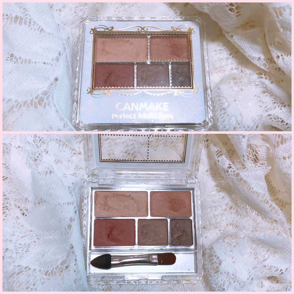 パーフェクトマルチアイズ/キャンメイク/アイシャドウパレットを使ったクチコミ(1枚目)
