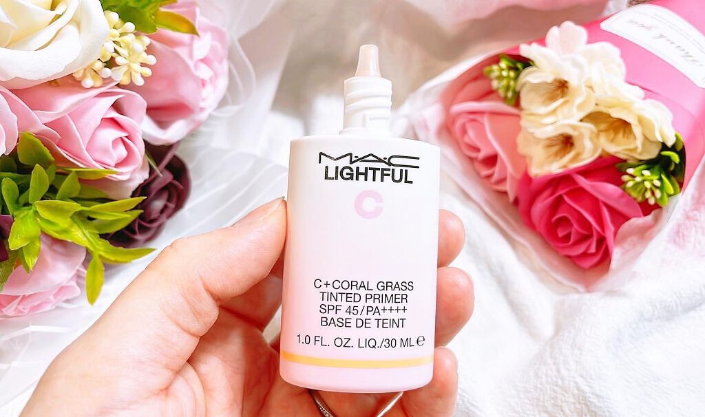 ライトフル C+ティンティッド プライマーSPF45(PA++++)/M・A・C/化粧下地を使ったクチコミ(2枚目)