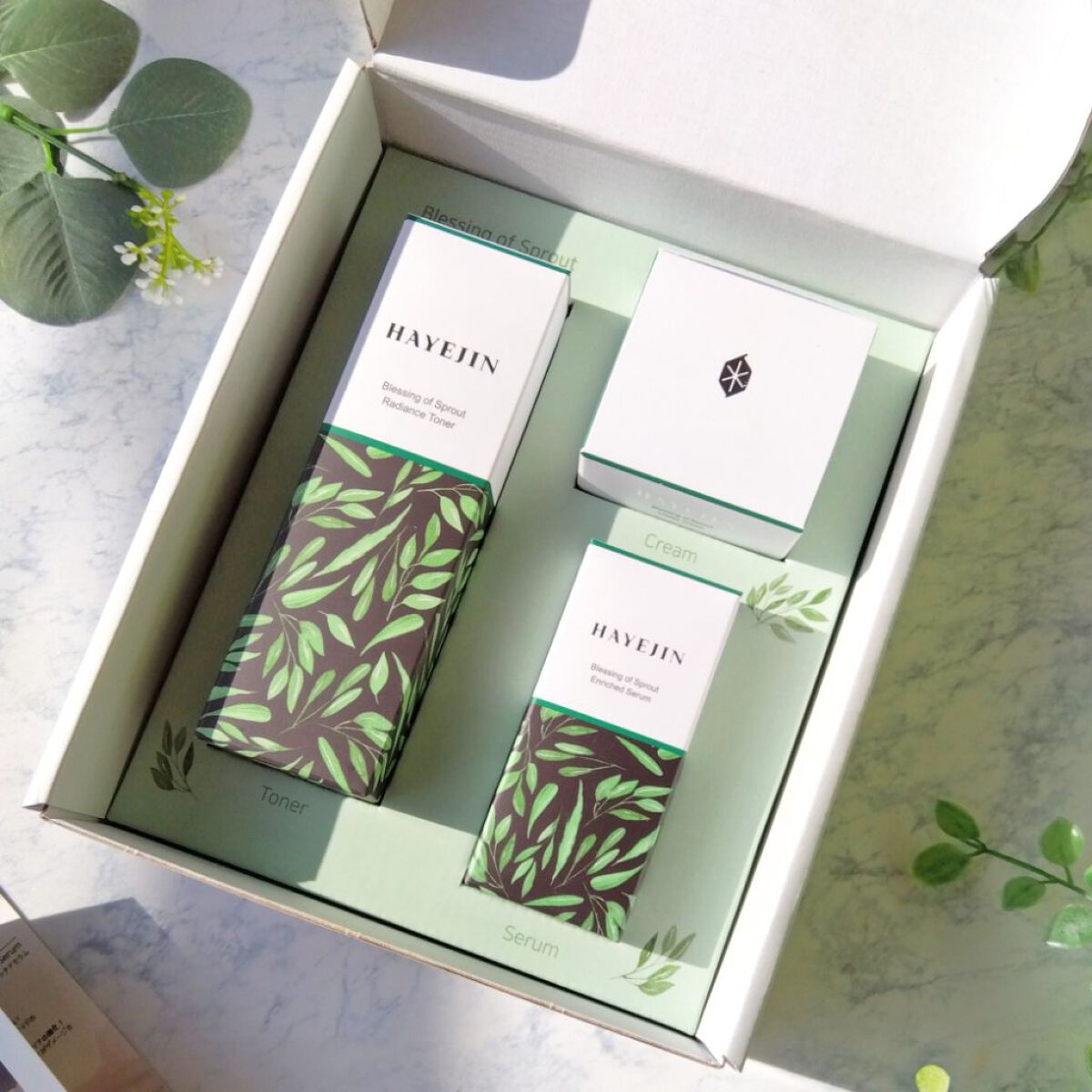 ブレッシングオブスプラウトラディアンストナー/HAYEJIN/化粧水を使ったクチコミ（1枚目）