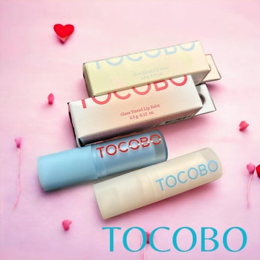 Glass Tinted Lip Balm/TOCOBO/リップケア・リップクリームを使ったクチコミ（1枚目）