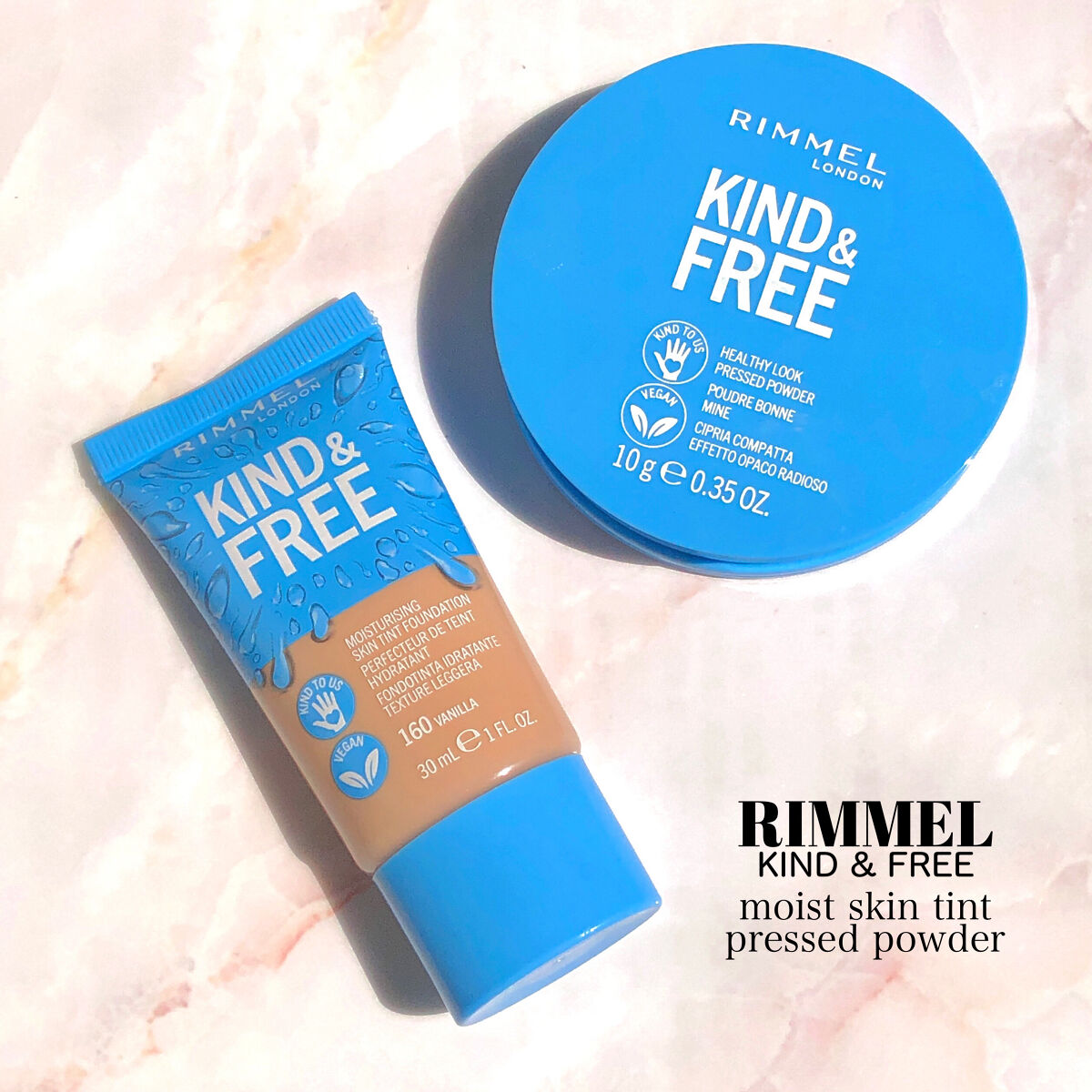 カインド&フリー モイストスキンティント/リンメル ロンドン/リキッドファンデーションを使ったクチコミ（2枚目）