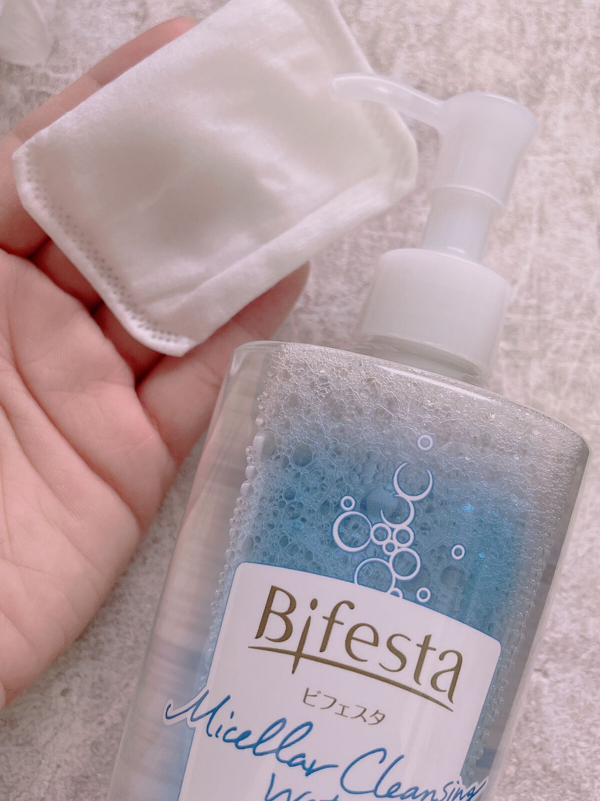 ミセラークレンジングウォーター ブライトアップ/ビフェスタ/クレンジングウォーターを使ったクチコミ（3枚目）