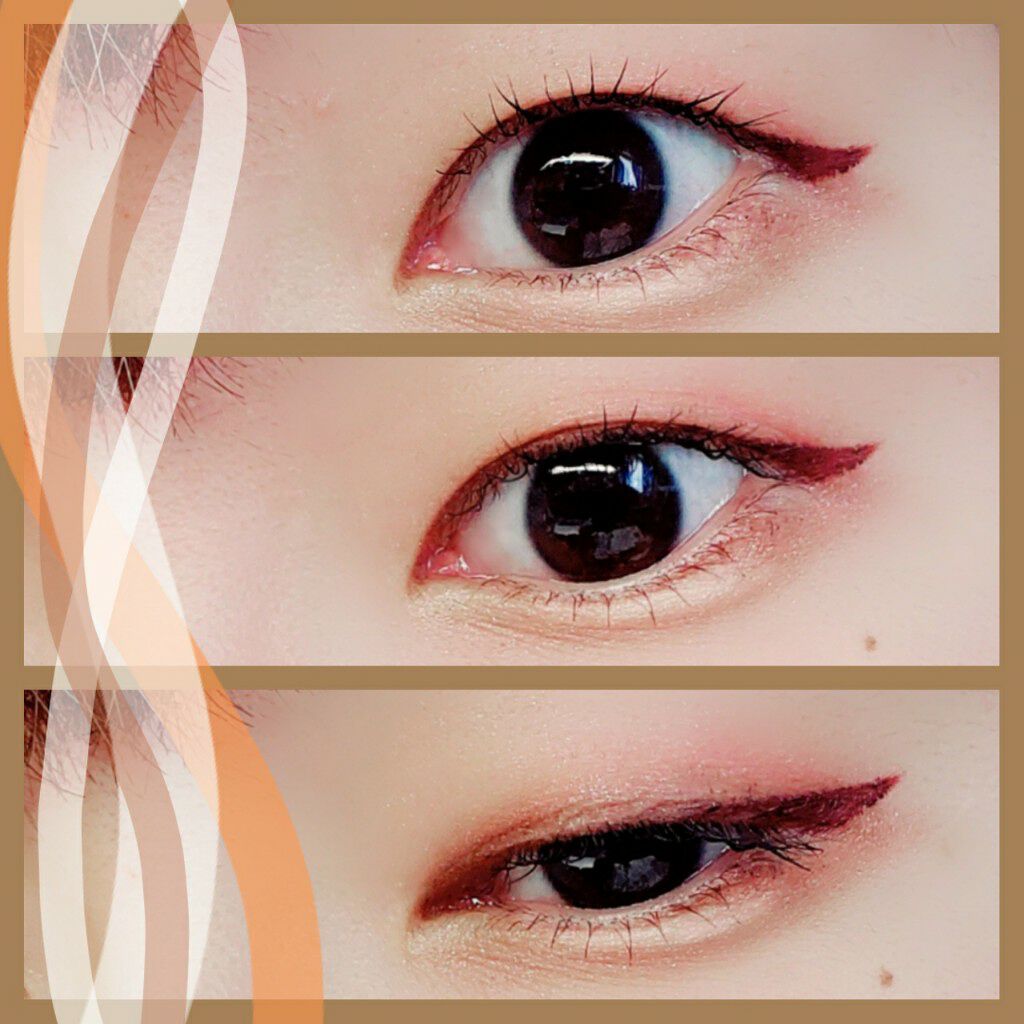 プリズム パウダーアイカラー 022 コーラルオレンジ/リンメル ロンドン/単色アイシャドウを使ったクチコミ（2枚目）