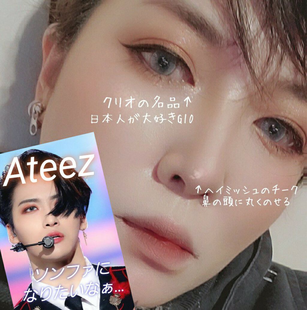 シャイニーシャドウ N/excel/単色アイシャドウを使ったクチコミ(2枚目)