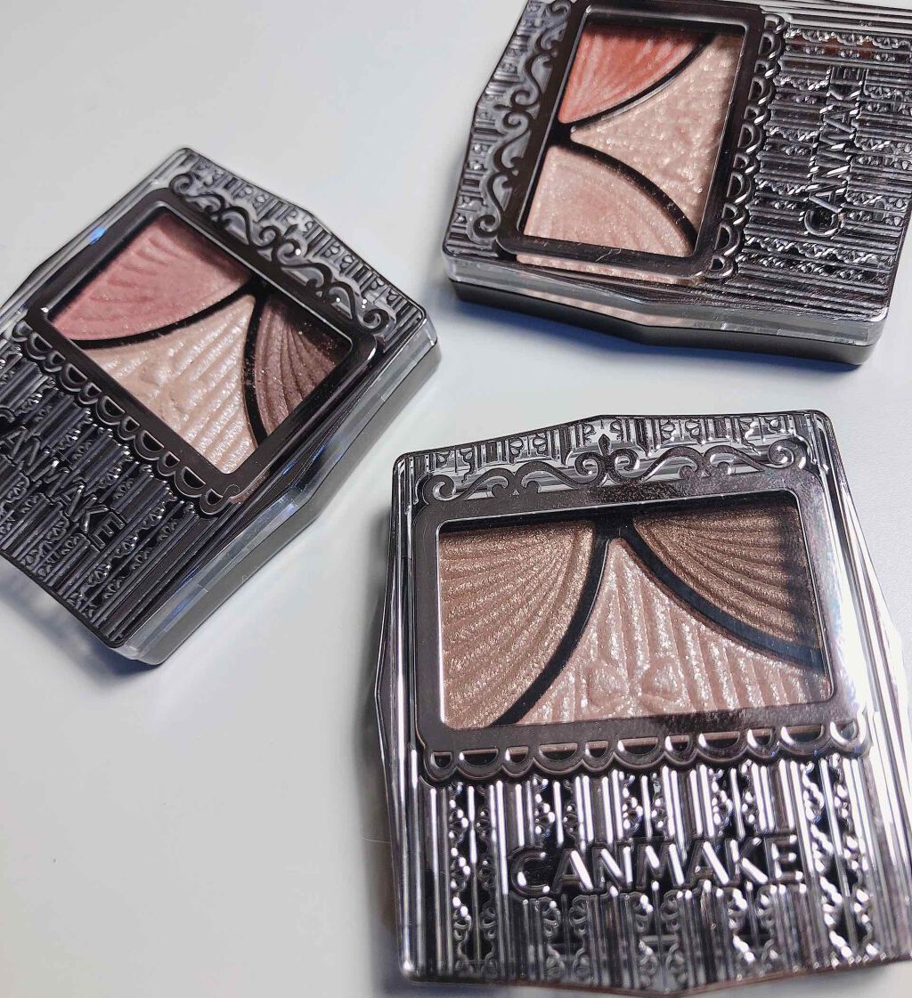 ジューシーピュアアイズ/キャンメイク/アイシャドウパレットを使ったクチコミ（1枚目）