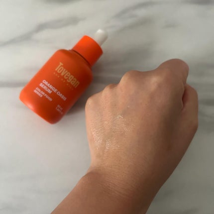 カラーフードシリーズオレンジオアシスセラム/Tovegan/美容液を使ったクチコミ(5枚目)