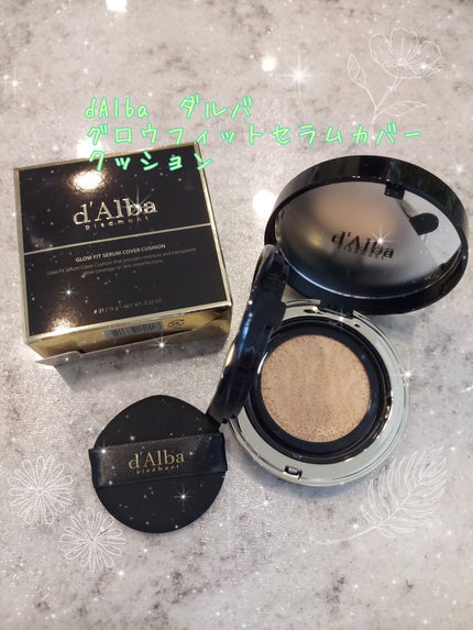 グロウフィットセラムカバークッション/ダルバ/クッションファンデーションを使ったクチコミ(1枚目)