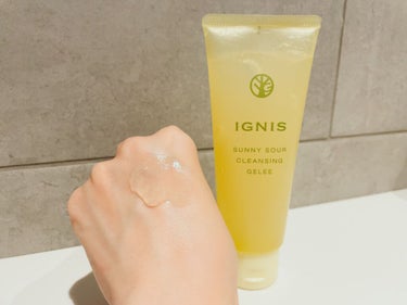 サニーサワー クレンジング ジュレ/IGNIS/クレンジングジェルを使ったクチコミ（2枚目）