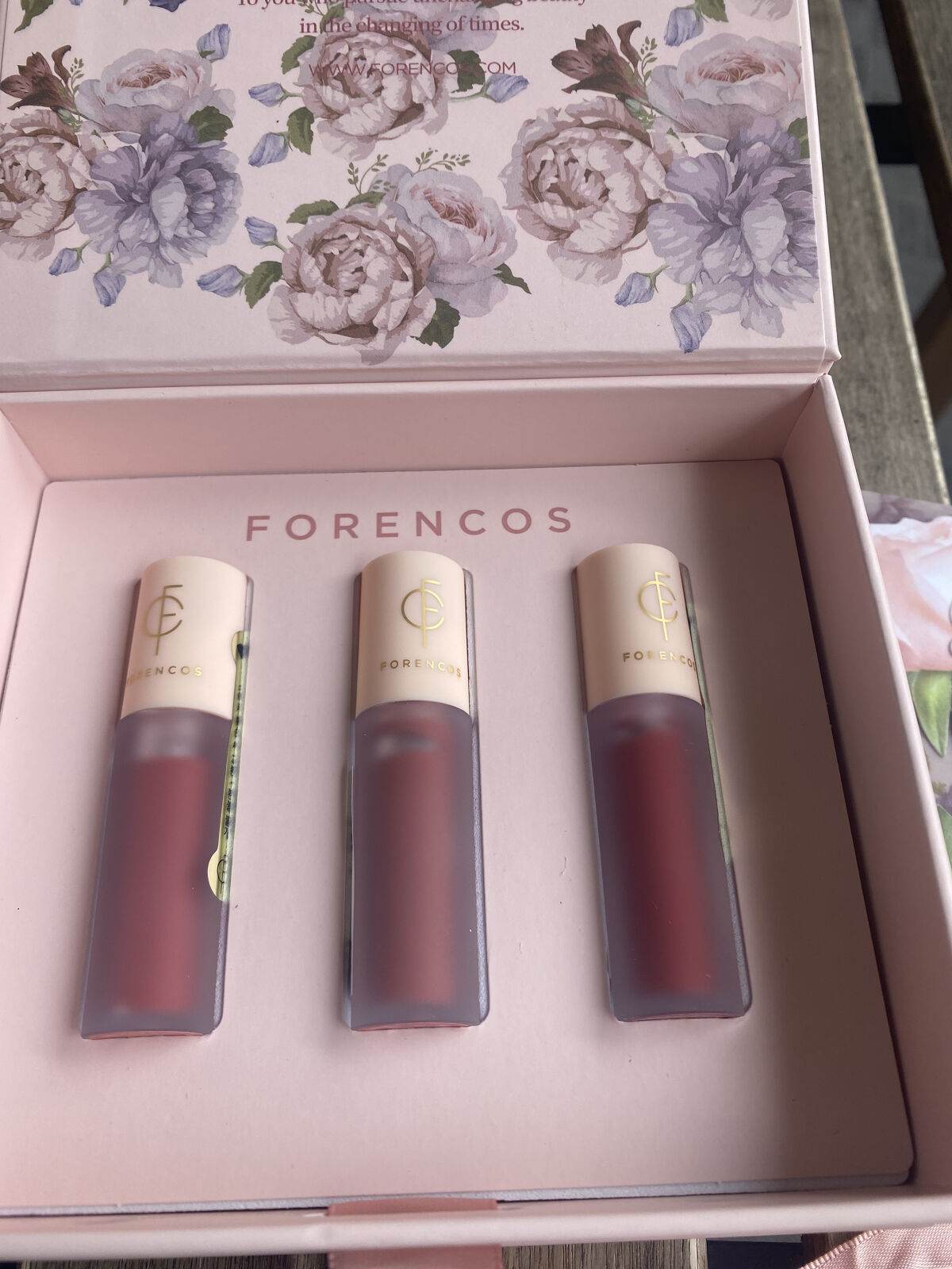 タトゥーベルベットミニティントセット/フォレンコス/リップティントを使ったクチコミ（1枚目）