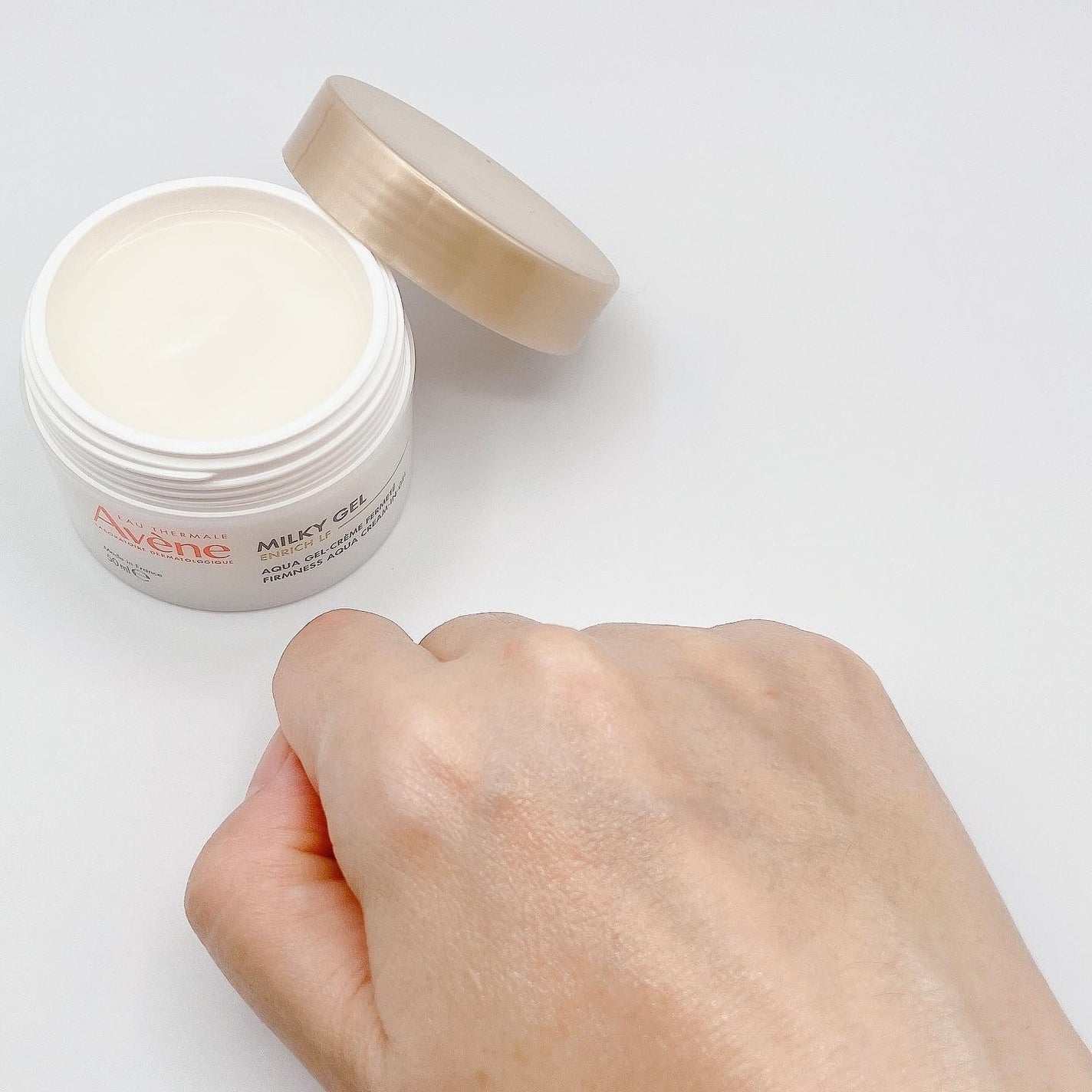 ミルキージェル エンリッチ LF/アベンヌ/フェイスクリームを使ったクチコミ(4枚目)