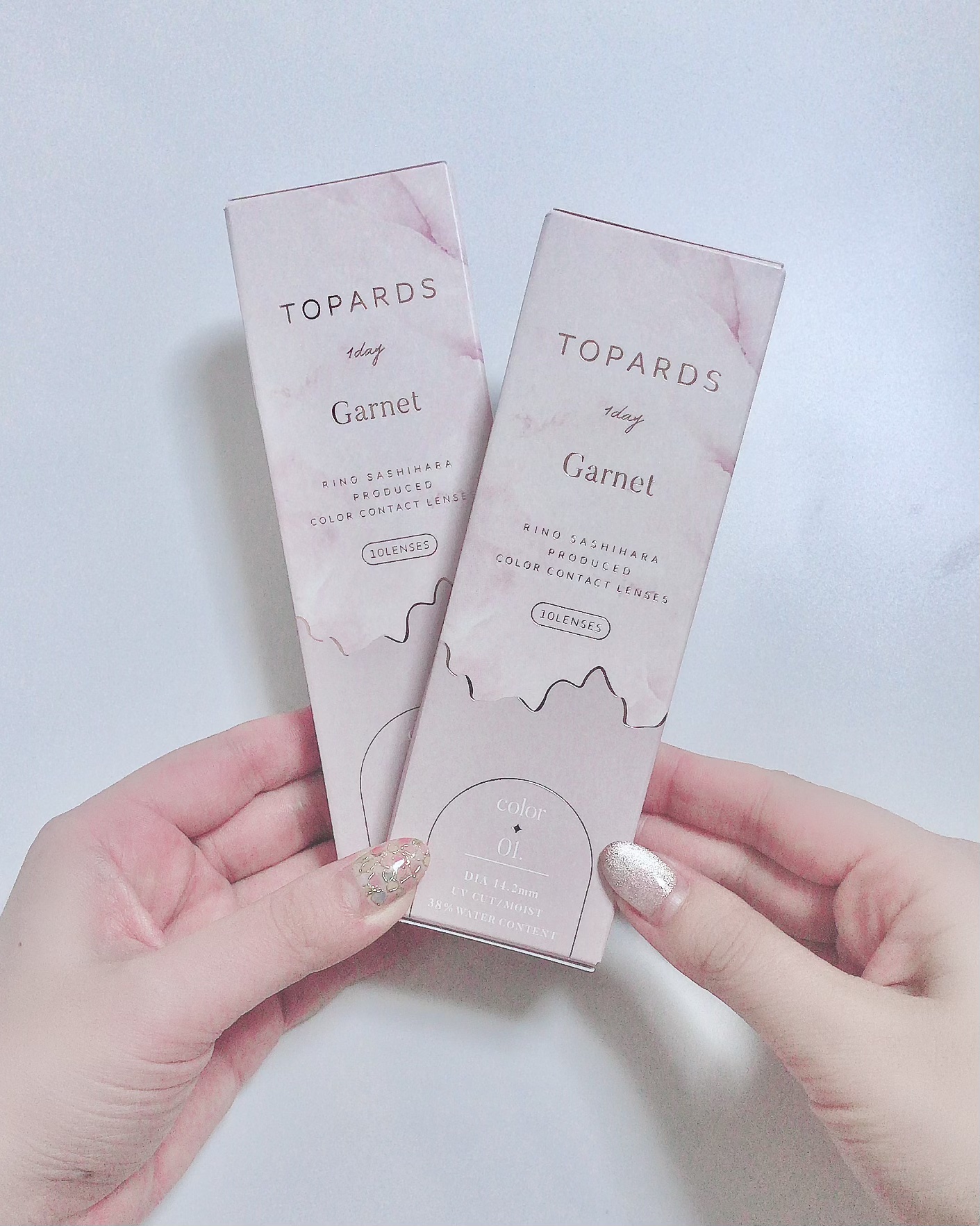 TOPARDS 1day ガーネット/TOPARDS/ワンデー（１DAY）カラコンを使ったクチコミ（2枚目）