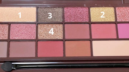 アイラブチョコレート/MAKEUP REVOLUTION/アイシャドウパレットを使ったクチコミ(5枚目)