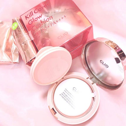 キル カバー グロウ クッション/CLIO/クッションファンデーションを使ったクチコミ(2枚目)