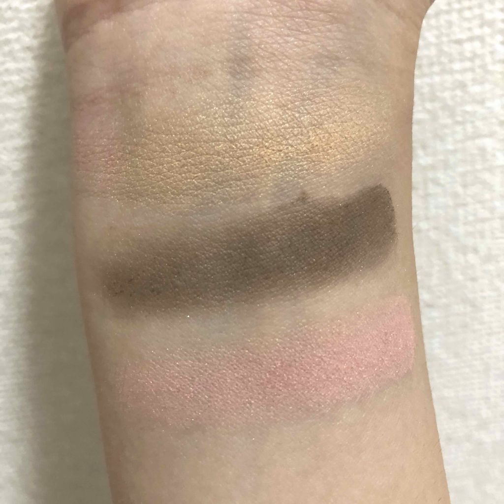 カンコレアイシャドウ/DAISO/アイシャドウパレットを使ったクチコミ（3枚目）