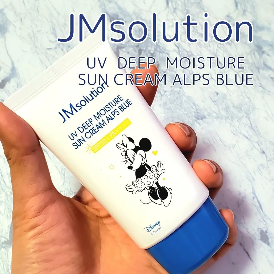 UVディープモイスチャーサンクリーム アルプスブルー/JMsolution/日焼け止めクリームを使ったクチコミ（1枚目）