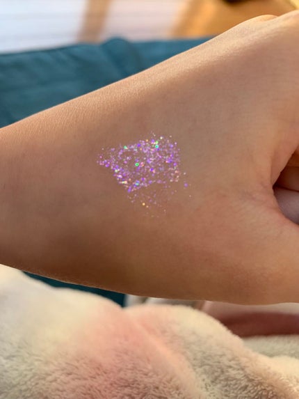 リキッド グリッター シャドウ/rom&nd/グリッターを使ったクチコミ(4枚目)