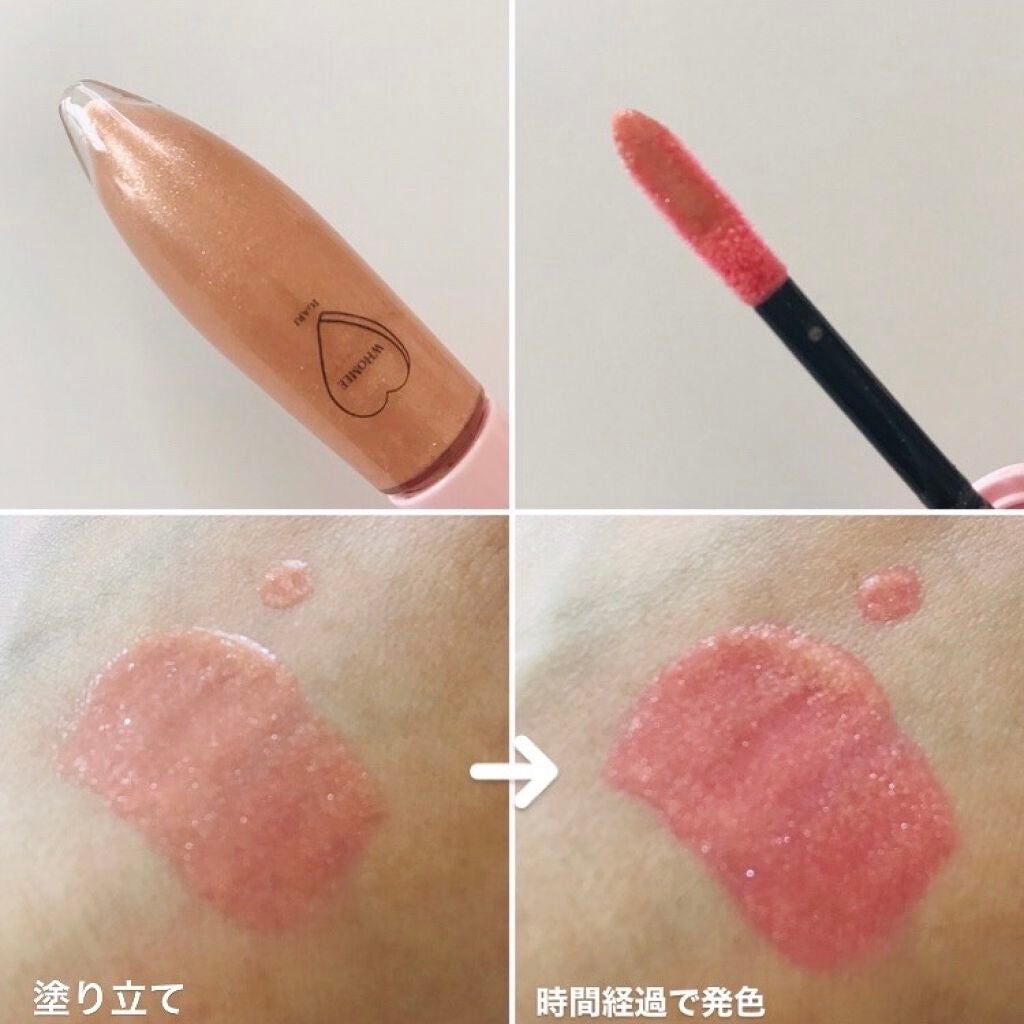 キラティントグロス/WHOMEE/リップティントを使ったクチコミ(2枚目)