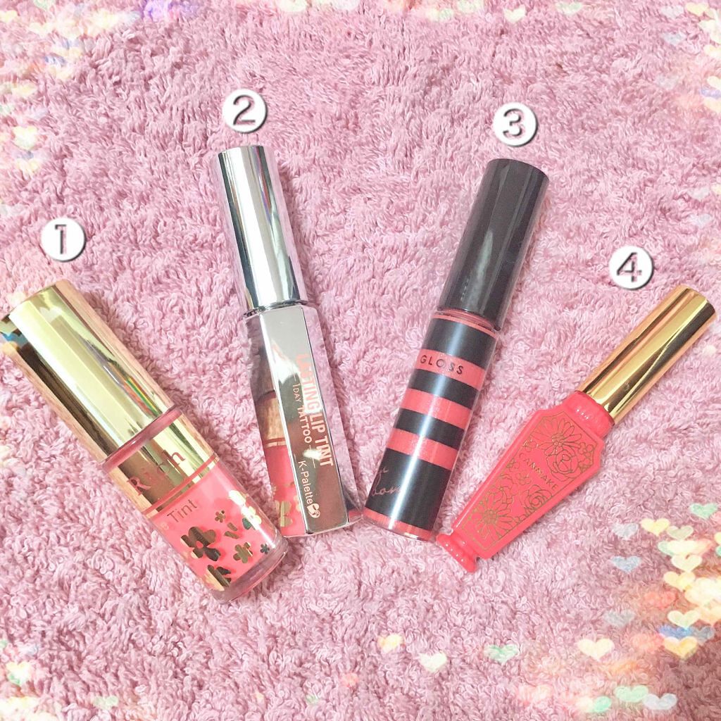 リップティントシロップ/キャンメイク/リップティントを使ったクチコミ（1枚目）