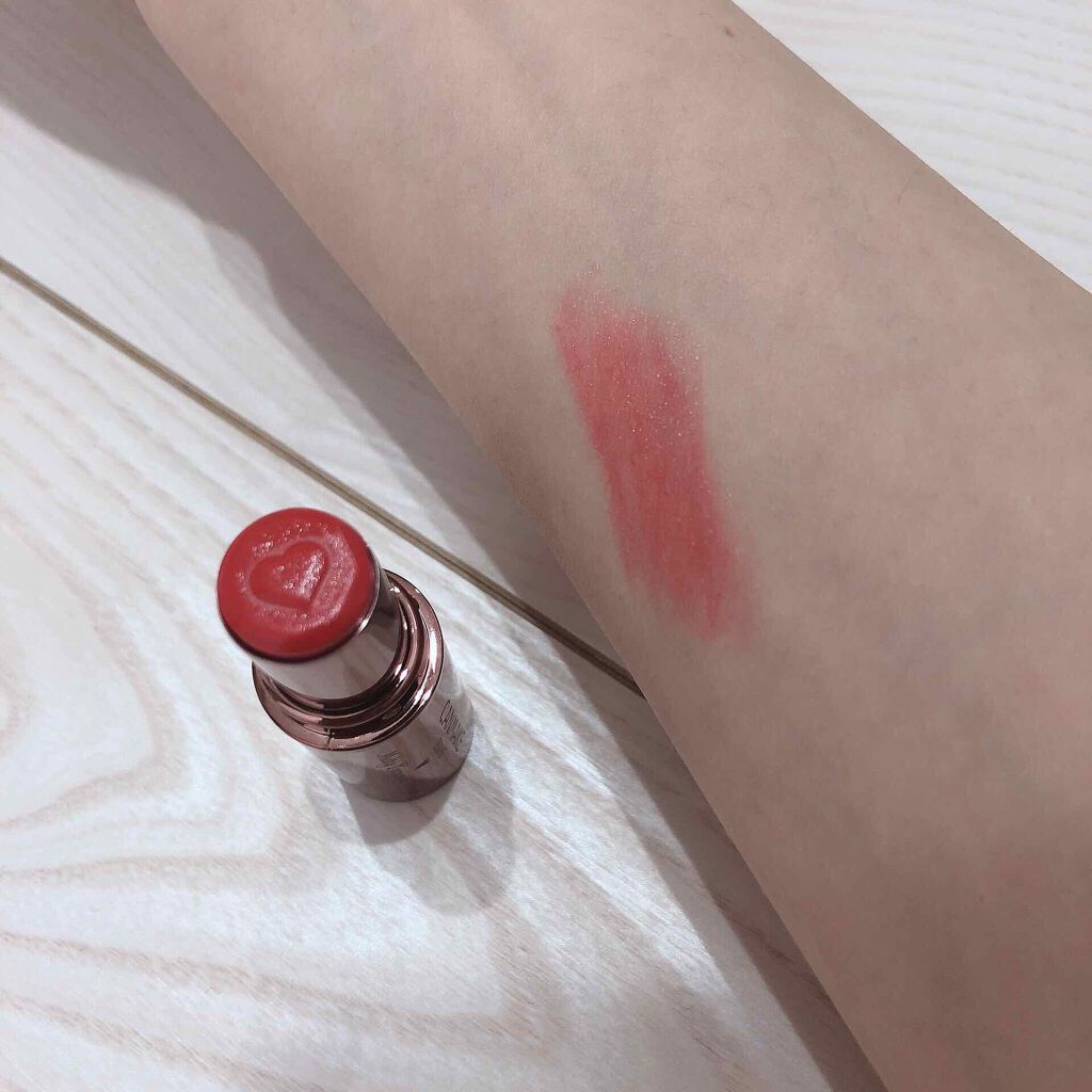 メルティールミナスルージュ(ティントタイプ)/キャンメイク/リップティントを使ったクチコミ(2枚目)