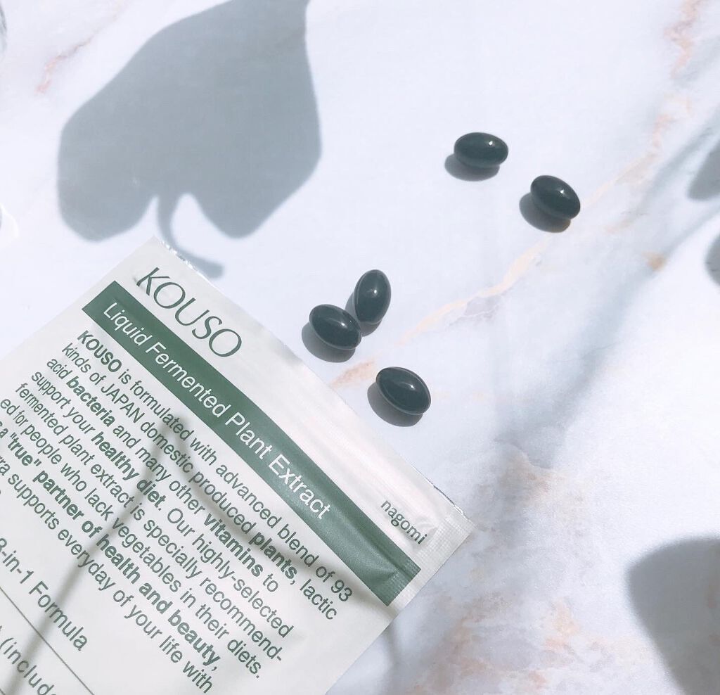 nagomi KOUSO 30粒/renaTerra/健康サプリメントを使ったクチコミ（3枚目）