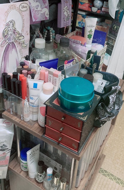 3段式クリアーケース/DAISO/その他化粧小物を使ったクチコミ(6枚目)